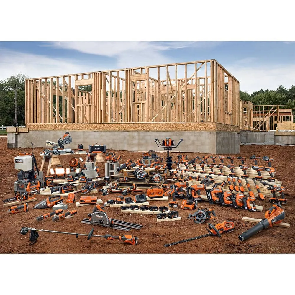 RIDGID 18V Brushless Cordless Compact Trim Router Kit with 18V Lithium Ion 2.0 Ah Battery and Charger, photo 9 of 10