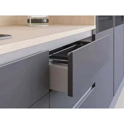 Rincomatic Syma2 Inglete Aluminum Profile Handle, 2670 mm or 2950 mm L, 16 mm W, 8 Finishes, photo 12 of 12