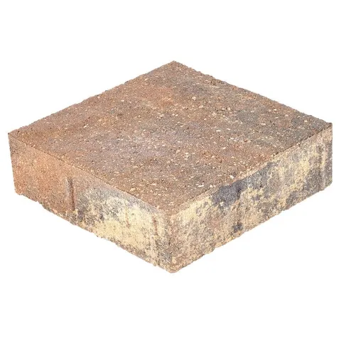 Milano Medium 7.75 × 7.75 × 1.25 in River Blend Concrete Paver