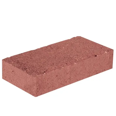 Holland 7.87 in long · 3.94 in wide · 1.77 in high Red Concrete Paver
