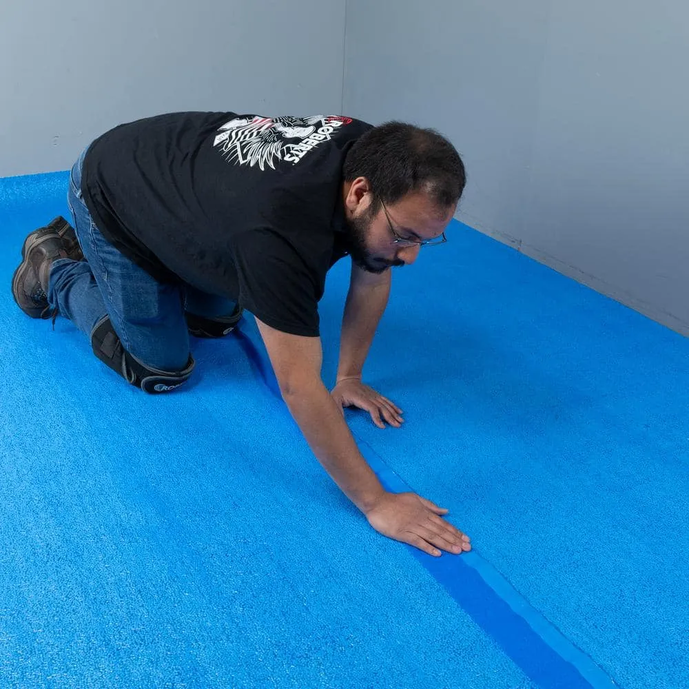 ROBERTS AirGuard 100 sq. ft. 40 in. x 30 ft. x 2 mm 5-in-1 Underlayment with Microban for Laminate and Engineered Wood Floors, photo 5 of 8