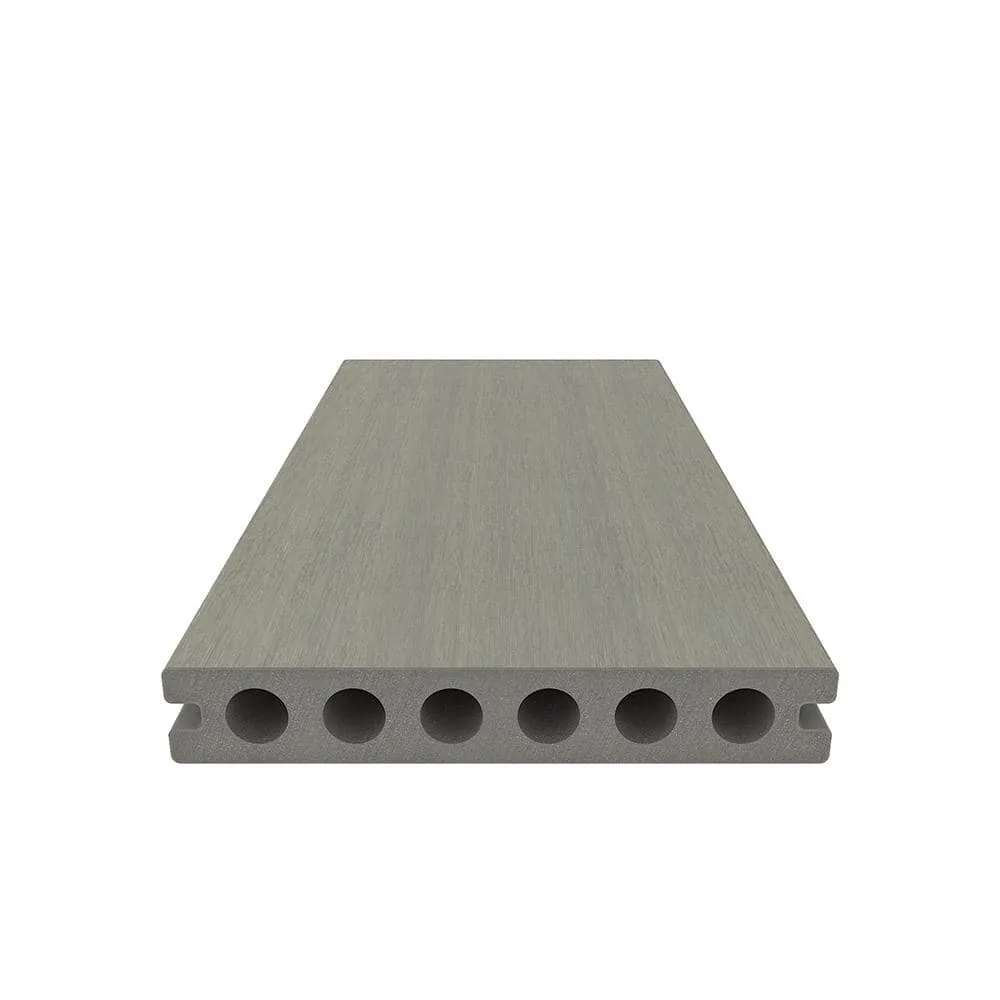 NewTechWood UltraShield Natural Voyager 1 in. x 6 in. x 8 ft. Roman Antique Hollow Composite Decking Board, photo 5 of 7