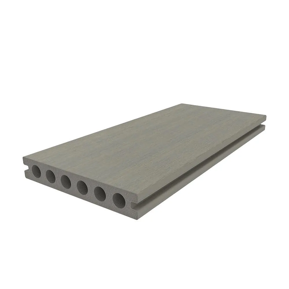NewTechWood UltraShield Natural Voyager 1 in. x 6 in. x 8 ft. Roman Antique Hollow Composite Decking Board, photo 7 of 7