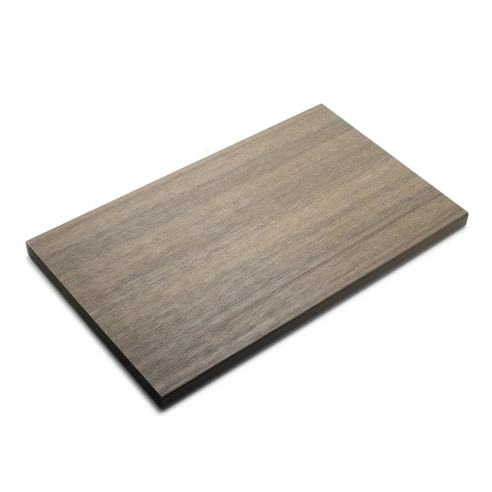 NewTechWood UltraShield 0.6 in. x 12 in. x 12 in. Roman Antique Fascia Composite Decking Board Sample, photo 3 of 5
