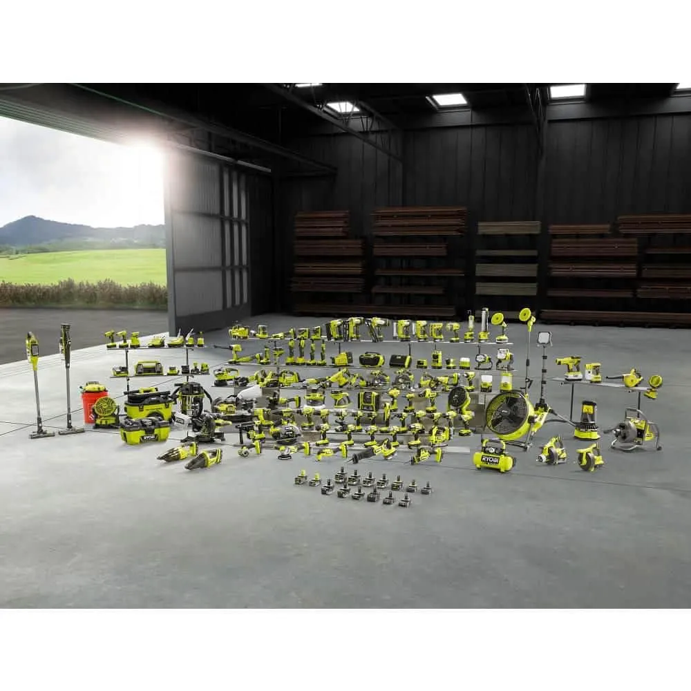 RYOBI ONE+ 18V 18-Gauge Cordless AirStrike Brad Nailer with Cordless 5 in. Random Orbit Sander, photo 12 of 14