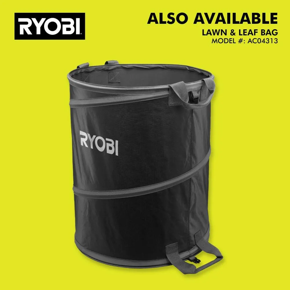 RYOBI 40V HP Brushless 100 MPH 600 CFM Cordless Leaf Blower/Mulcher/Vacuum with (2) 4.0 Ah Batteries and Charger, photo 12 of 14