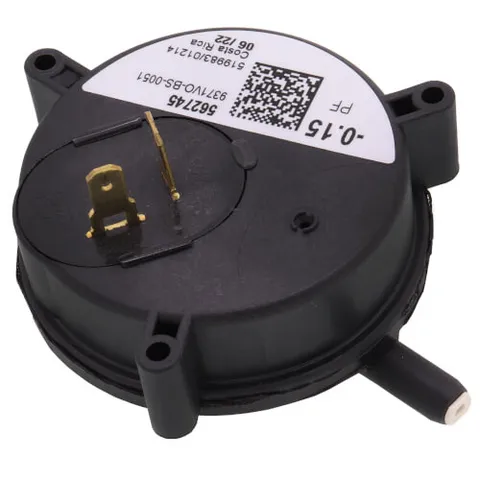 S1-02435929000 .15" WC SPNO Close On Fall Switch Relay