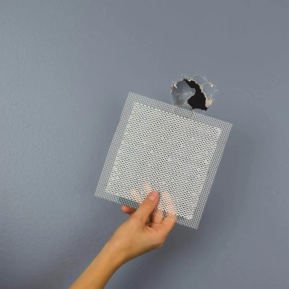 Saint-Gobain ADFORS FibaTape Perfect Finish 8 in. x 8 in. Self-Adhesive Wall Repair Patch, photo 2 of 7
