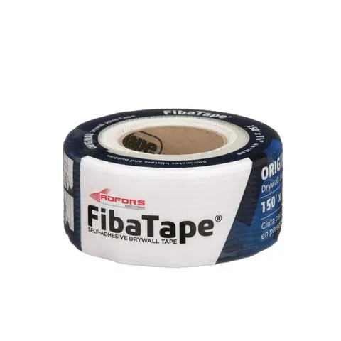 FibaTape Standard White 1-7/8 in × 150 ft Self-Adhesive Mesh Drywall Joint Tape