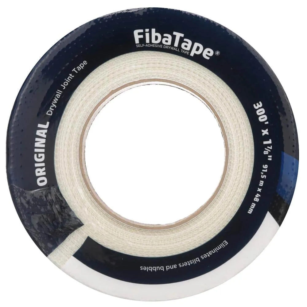 Saint-Gobain ADFORS FibaTape Standard White 1-7/8 in. x 300 ft. Self-Adhesive Mesh Drywall Joint Tape, photo 4 of 10