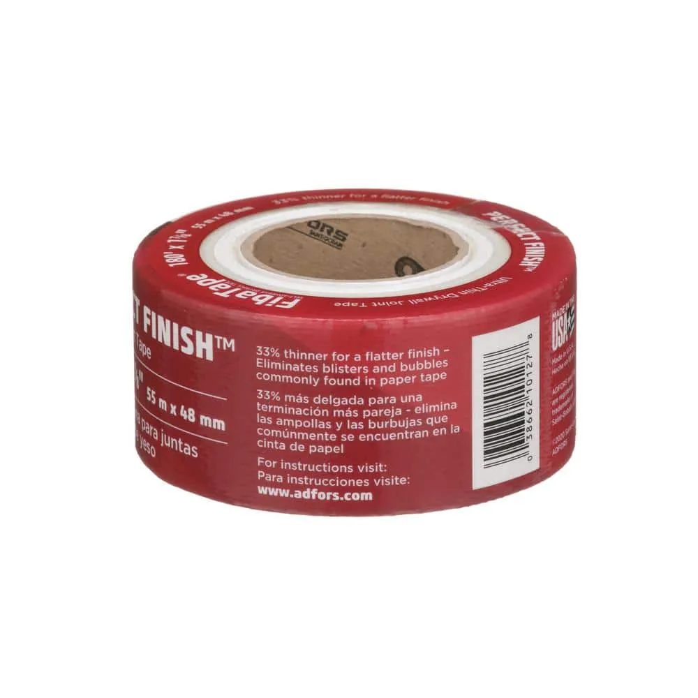 Saint-Gobain ADFORS FibaTape Perfect Finish 1-7/8 in. x 180 ft. Self-Adhesive Mesh Drywall Joint Tape, photo 5 of 11