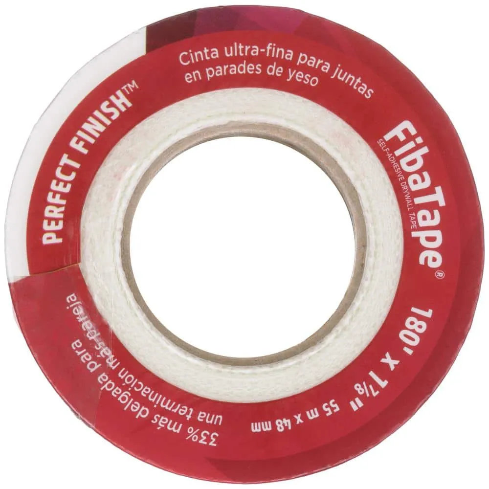 Saint-Gobain ADFORS FibaTape Perfect Finish 1-7/8 in. x 180 ft. Self-Adhesive Mesh Drywall Joint Tape, photo 4 of 11