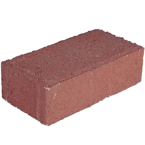 Holland 7.87 in long · 3.94 in wide · 2.36 in high 60 mm Red Concrete Paver
