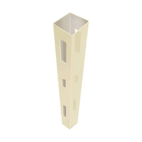 5x5x9 Sand Vinyl Fence Line Post