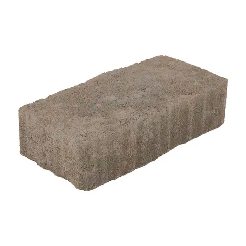 Clayton 7 in long · 3.5 in wide · 1.77 in high Sand/Brown/Charcoal Blend Concrete Paver