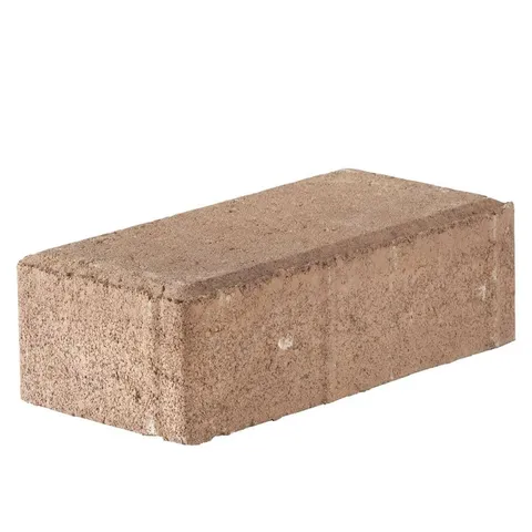 Holland 7.87 in long · 3.94 in wide · 2.36 in high 60 mm Sand/Brown/Charcoal Concrete Paver