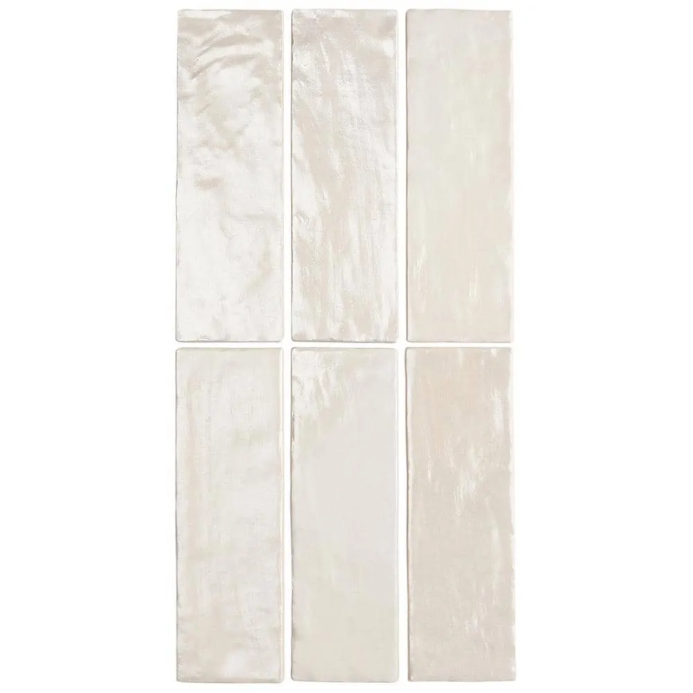 Ivy Hill Tile Amagansett Cream 2 in. x 8 in. 9 mm Satin Ceramic Wall Tile (5.38 sq. ft. / case), photo 8 of 8