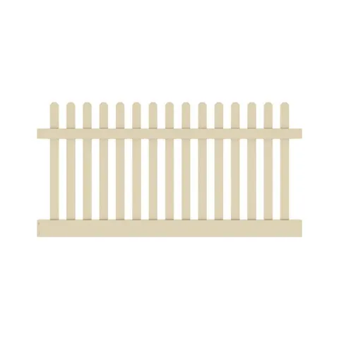 Sand Vinyl Fence Panel 4x8 ft.