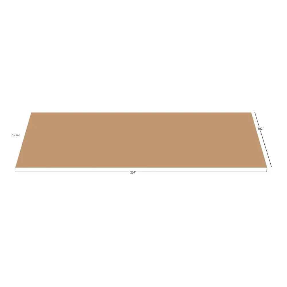 G-Floor Levant 8.5 ft. x 22 ft. Sandstone Vinyl Universal Flooring, photo 2 of 8