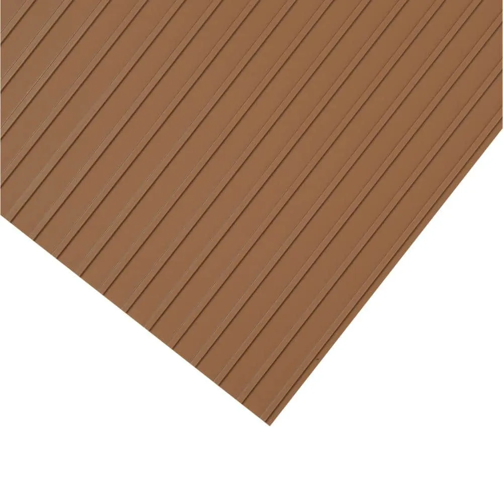 G-Floor Rib 7.5 ft x 17 ft Sandstone Vinyl Garage Flooring Cover and Protector, photo 2 of 8