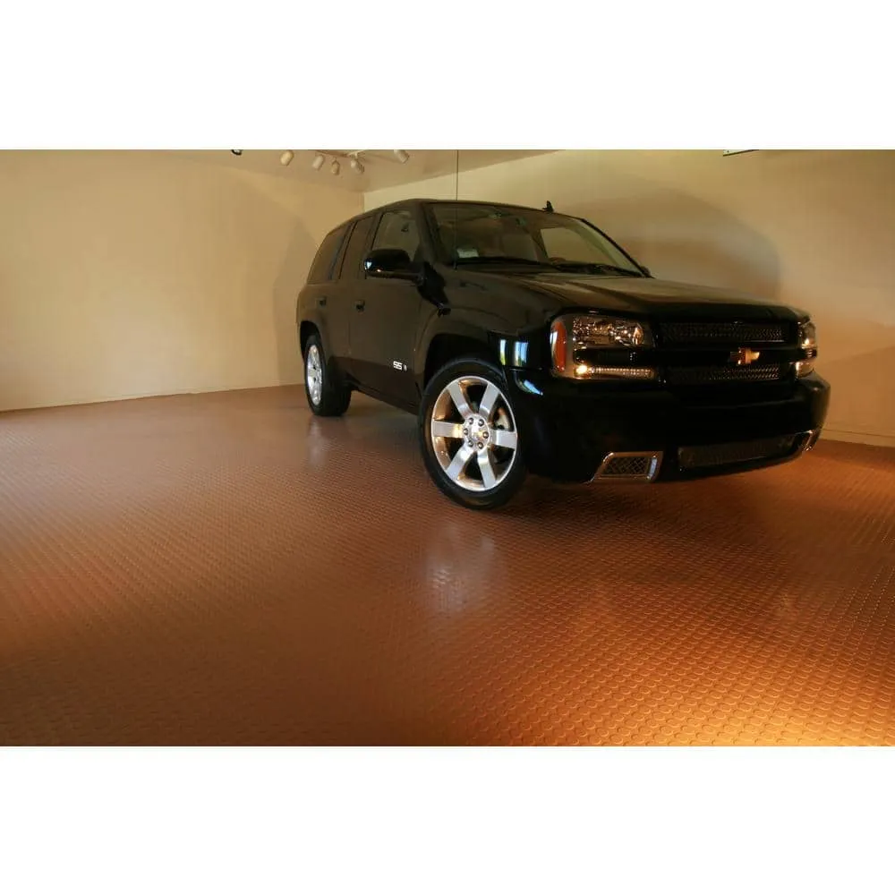 G-Floor Coin 5 ft. x 10 ft. Sandstone Commercial Grade Vinyl Garage Flooring Cover and Protector, photo 6 of 8