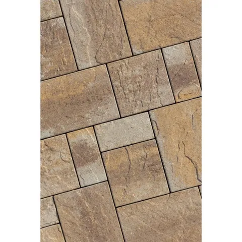 Tahoe 14.75 × 9.875 × 2.375 in Rectangle Santa Fe Concrete Paver Pallet