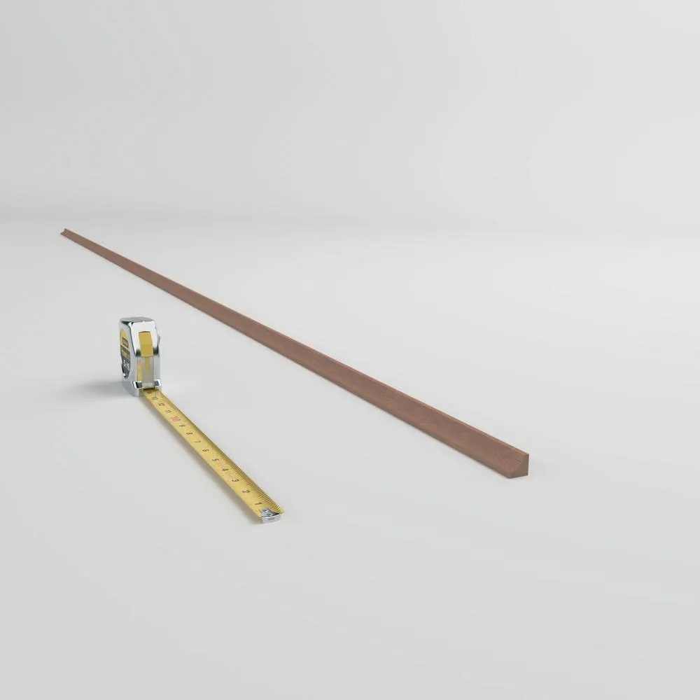 Ekena Millwork WM100 0.69 in. D x 0.69 in. W x 96 in. L Wood (Sapele Mahogany) Crown Moulding, photo 6 of 9