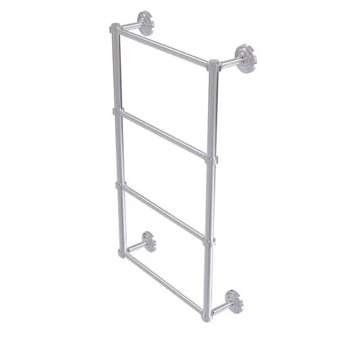 Que New Satin Chrome Wall Mount Towel Rack, 36 in
