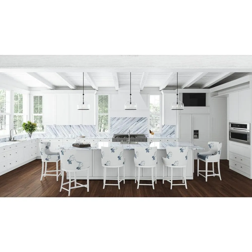PELHAM & WHITE Keyport Shaker 36 in. W x 24 in. D x 34.5 in. H Plywood Tool-Free Ready To Assemble Sink Base Kitchen Cabinet in White, photo 10 of 11