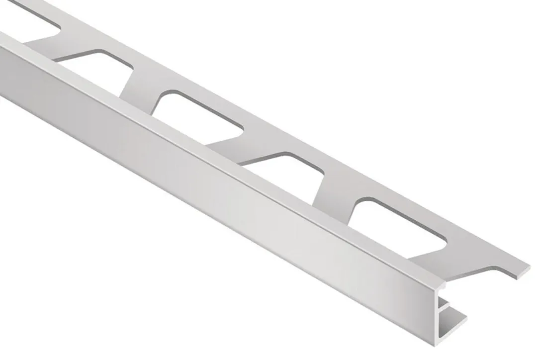 Schluter Systems SCHIENE 0.313-in W x 98.5-in L Brushed Stainless Steel L-Angle Tile Edge Trim, photo 8 of 8