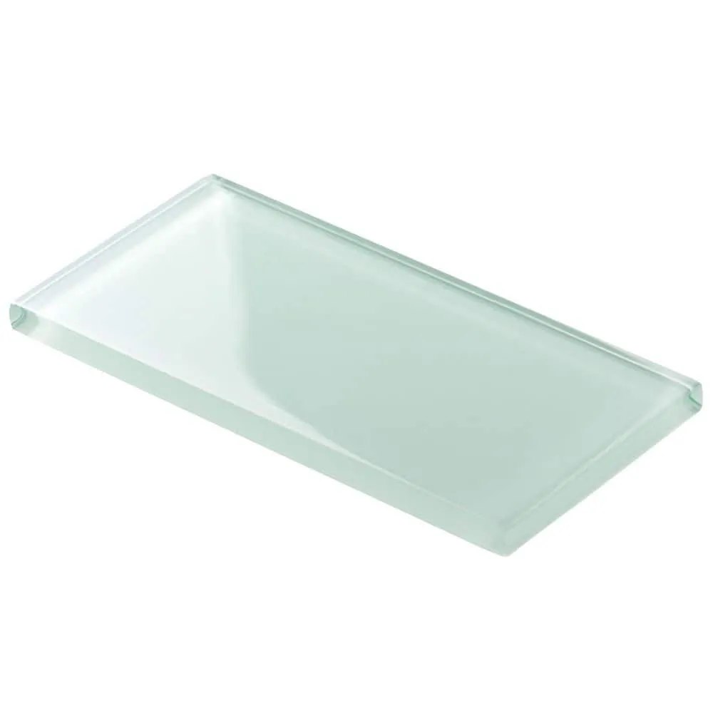 Ivy Hill Tile Contempo Seafoam 3 in. x 6 in. x 8 mm Polished Glass Subway Tile (32 pieces, 4 sq. ft. per box), photo 6 of 7