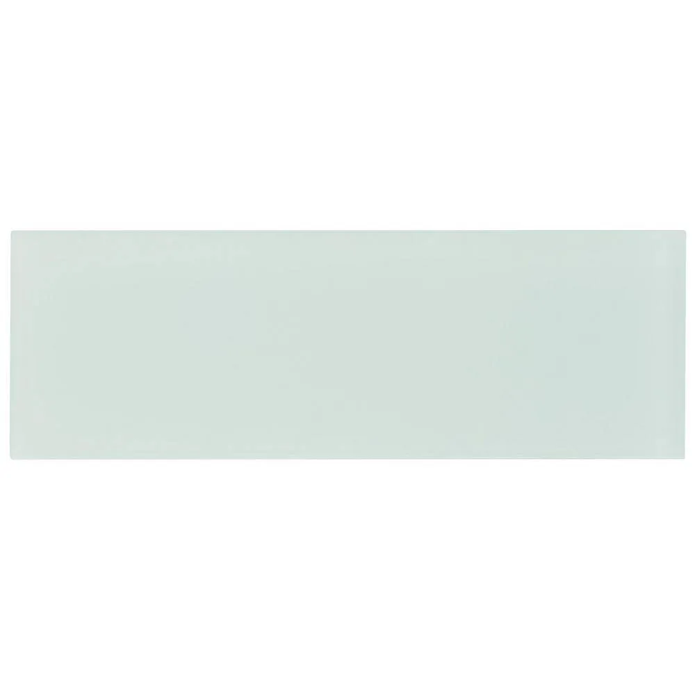 Ivy Hill Tile Contempo Seafoam Frosted 4 in. x 12 in. Glass Tile (15 pieces, 5 sq. ft./Box), photo 4 of 6