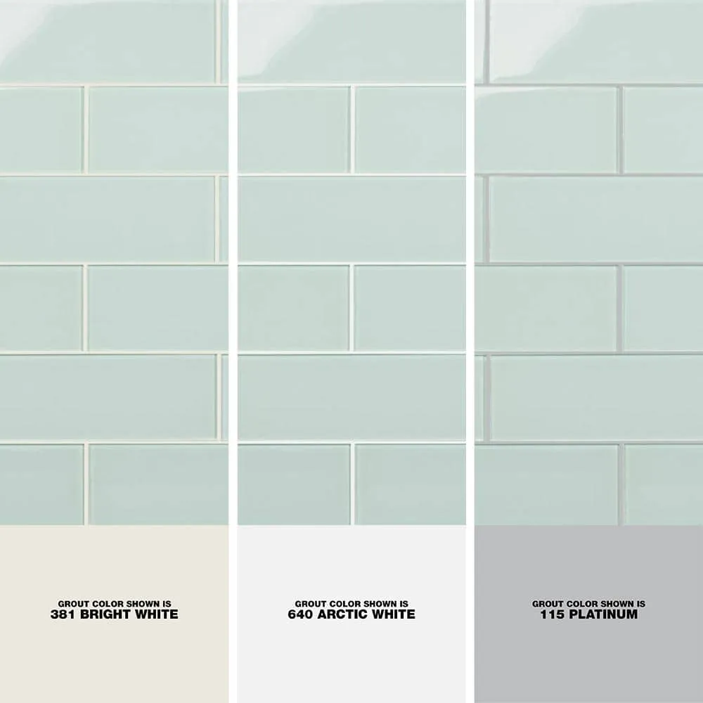 Ivy Hill Tile Contempo Seafoam 4 in. x 12 in. x 8mm Polished Glass Subway Wall Tile (1 sq. ft.) (15 pieces, 5 sq. ft./Box), photo 3 of 7