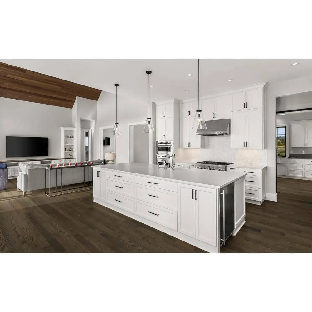 Blue Ridge Hardwood Flooring Northern Coast Seaside Oak 3/4 in. T x 3 in. W Smooth Solid Hardwood Flooring (24 sq.ft./case), photo 2 of 9