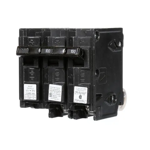 100 Amp Double-Pole Circuit Breaker with Shunt Trip