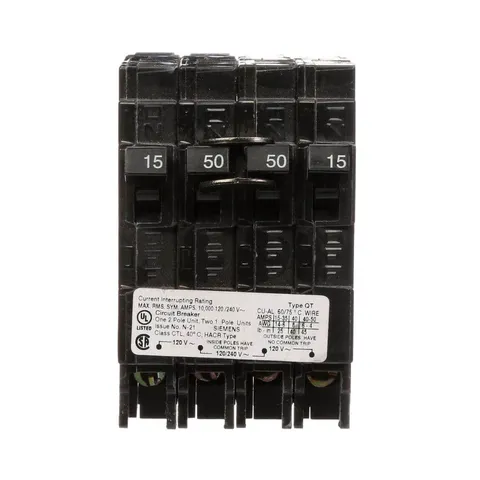 50 Amp Triplex Circuit Breaker