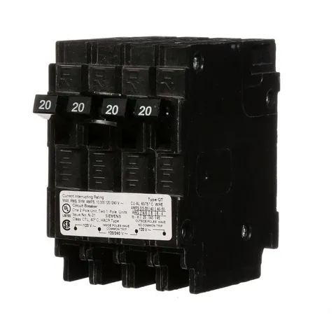 20 Amp Triplex Circuit Breaker