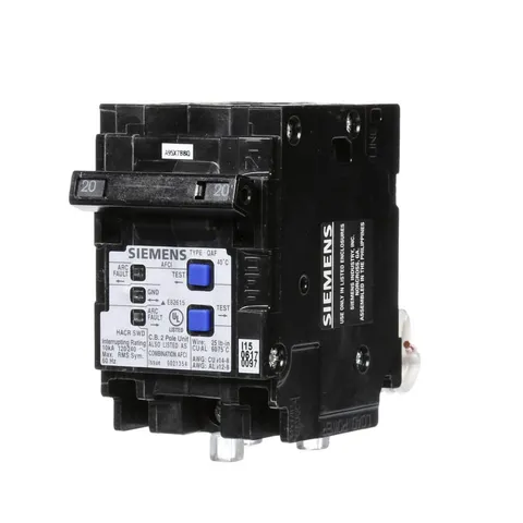 20 Amp Double-Pole AFCI Circuit Breaker