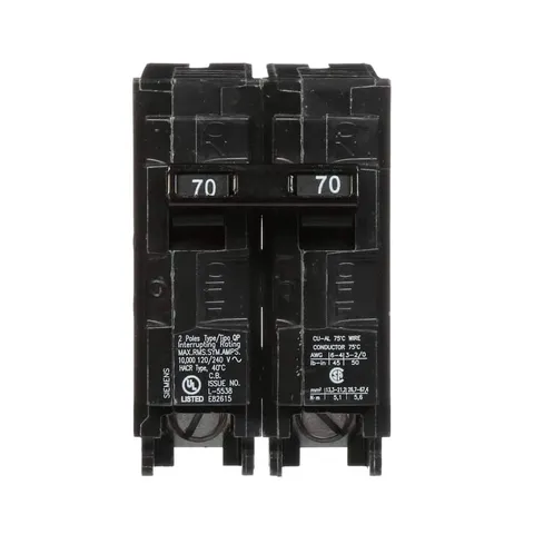 70 Amp Double-Pole Circuit Breaker