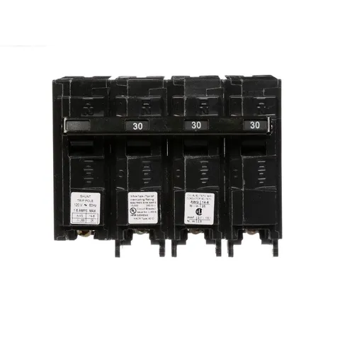 30 Amp Three-Pole Circuit Breaker with Shunt Trip