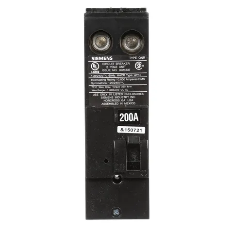200 Amp 2-Pole Main Breaker