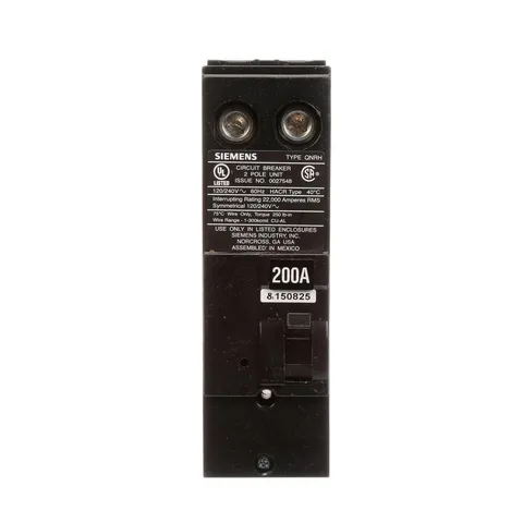 200 Amp Reverse Handle Circuit Breaker