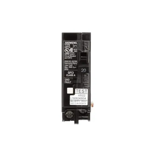 20 Amp GFCI Circuit Breaker