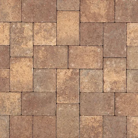 Plaza Square 5.5 in long · 5.5 in wide · 2.36 in high Sierra Blend Concrete Paver