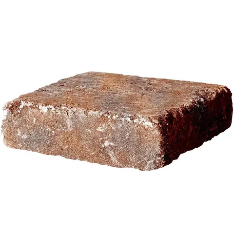 RumbleStone Square 7 × 7 × 1.75 in Sierra Blend Concrete Paver