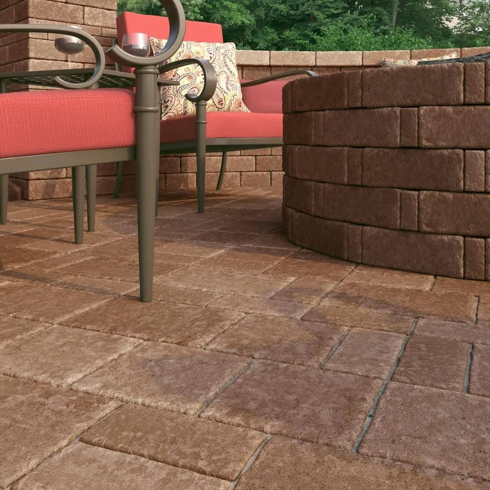 Pavestone Paper Sample Only of RumbleStone 3.5 in. x 7 in. Sierra Blend Concrete Mini Wall Block (1-Piece), photo 10 of 12