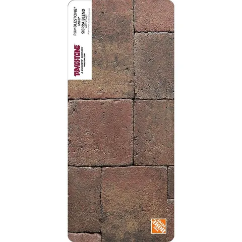 Paper Sample Only of RumbleStone 3.5 × 7 in Sierra Blend Concrete Mini Wall Block
