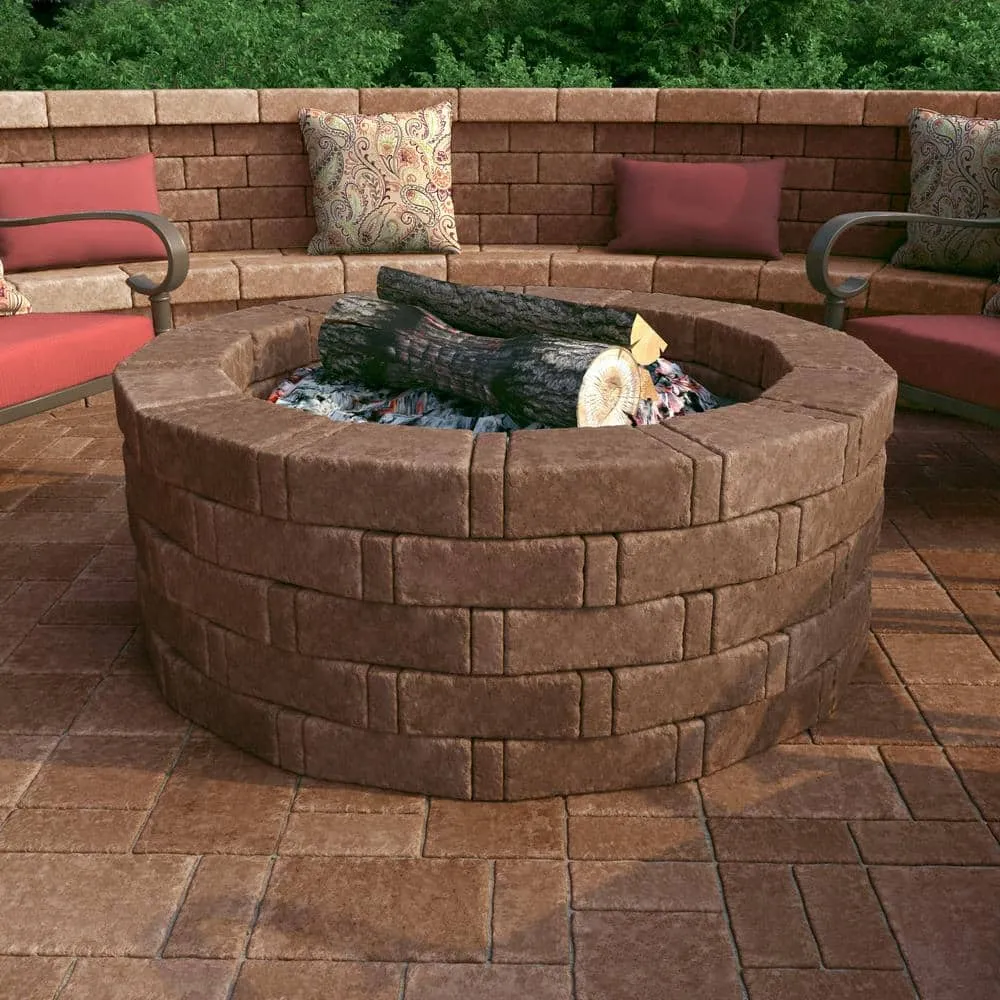 Pavestone Paper Sample Only of RumbleStone 3.5 in. x 7 in. Sierra Blend Concrete Mini Wall Block (1-Piece), photo 7 of 12