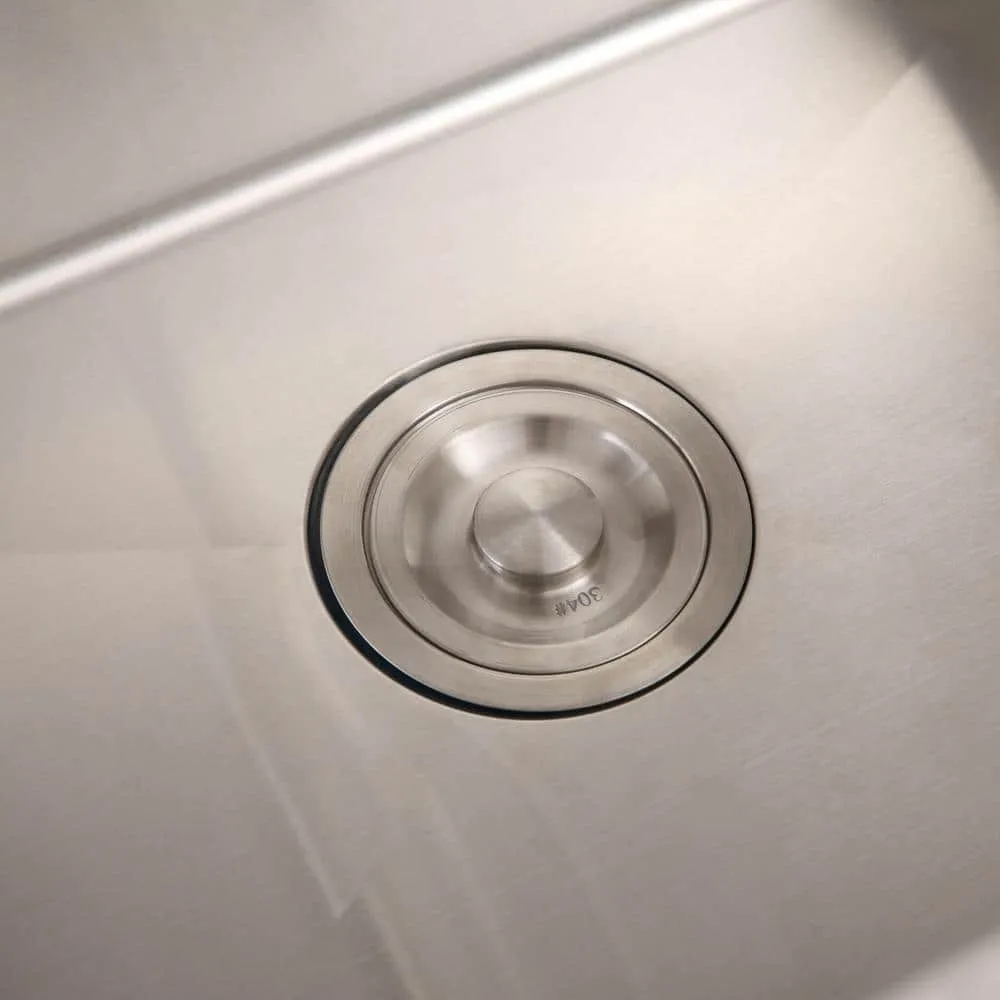 Flynama 24-Inch Stainless Steel Drop-In/Undermount Sink with Faucet & Drain, photo 4 of 8