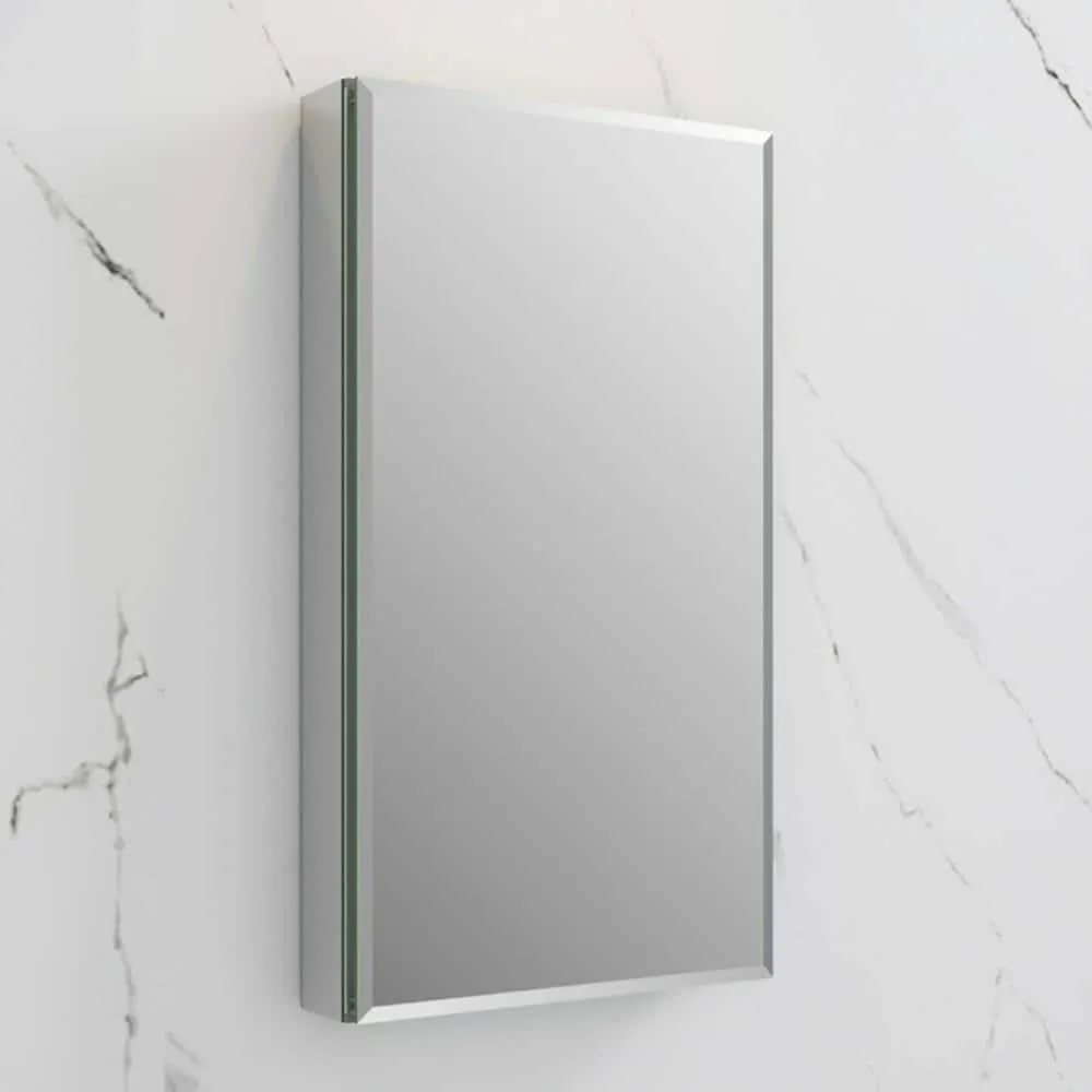 Fresca 20 in. W x 36 in. H x 5 in. D Frameless Recessed or Surface-Mounted Bathroom Medicine Cabinet, photo 10 of 10